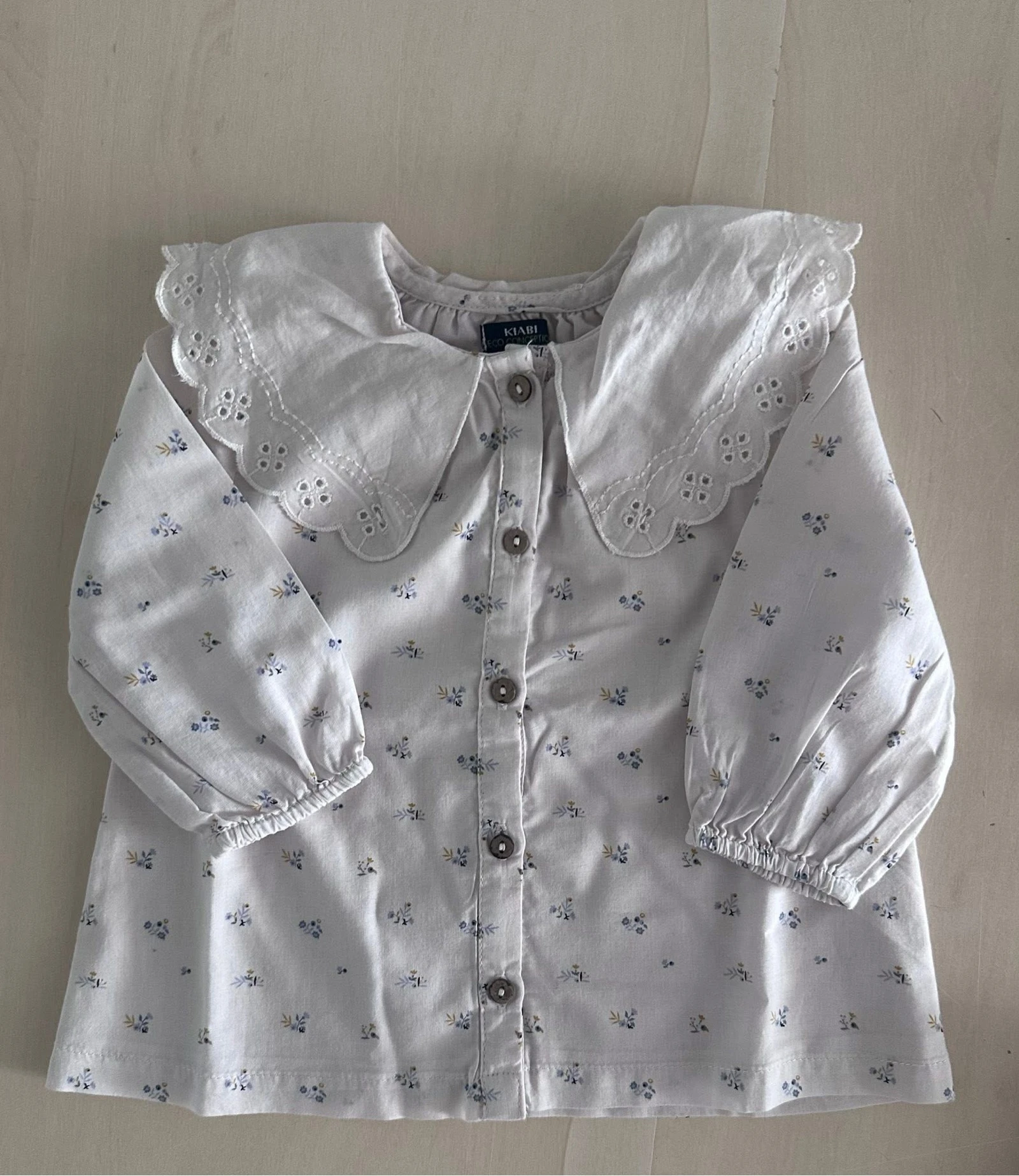 Set van 3 baby-meisjesoverhemden/blouses / maat 6 maanden – photo 14